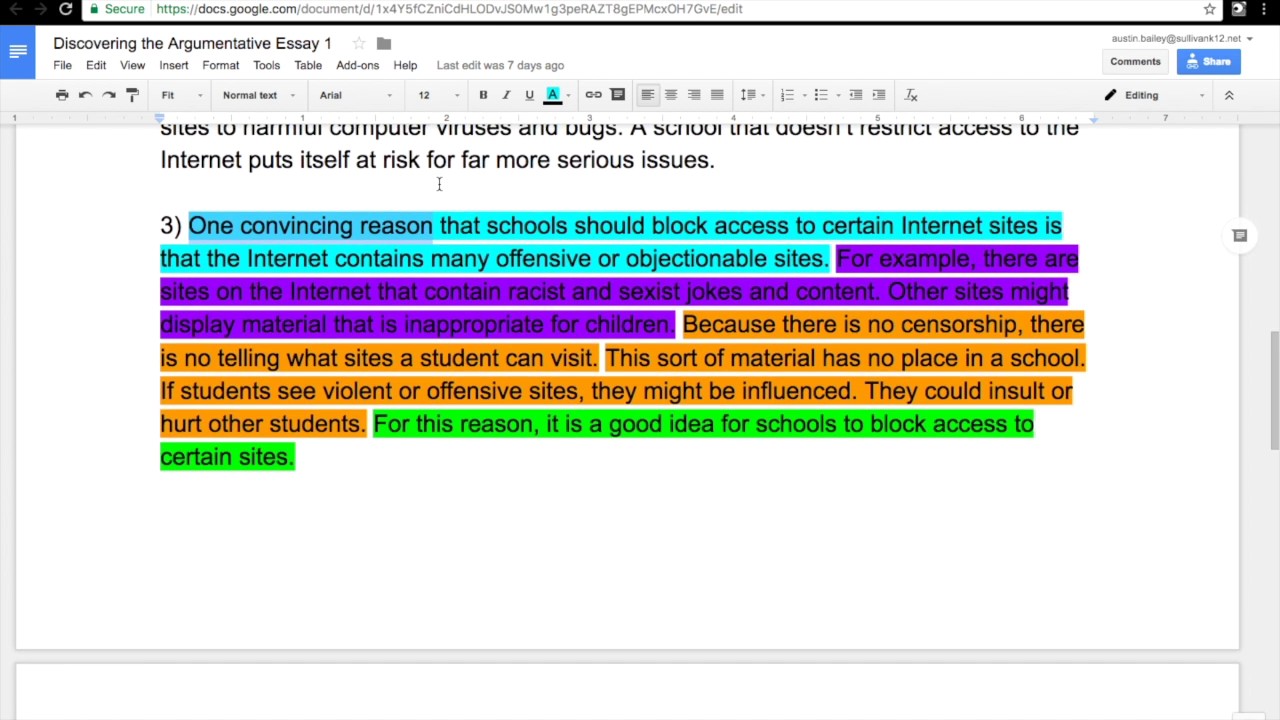 How to Write a Topic Sentence in a Persuasive Essay